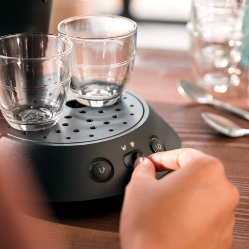 Philips Senseo Original Plus CSA210/61 - Machine à Café à Dosettes, Noir Intense