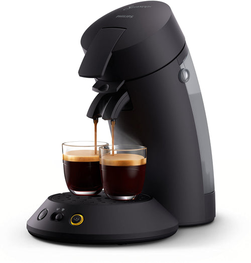 Philips Senseo Original Plus CSA210/60 - Machine à Café à Dosettes, Noir Mat