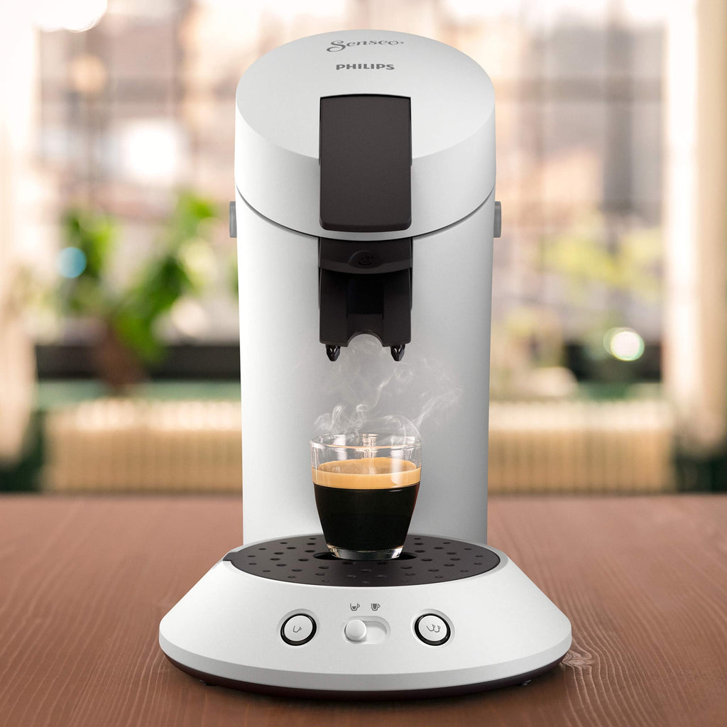 Philips Senseo Original Plus CSA210/11 - Machine à Café à Dosettes, Blanc